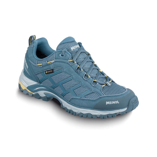 Meindl Women's Caribe GORE-TEX Hiking Shoes Ice Grey/Yellow / UK 4-Ice Grey/Yellow / UK 5-Ice Grey/Yellow / UK 6-Ice Grey/Yellow / UK 7-Ice Grey/Yellow / UK 8 #- 53 Degrees North 