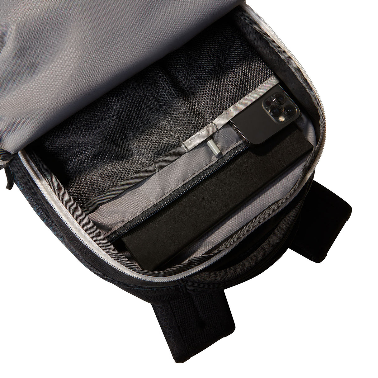 The North Face Jester Backpack TNF Black Light Refract-TNF Blue-TNF Black #- 53 Degrees North 