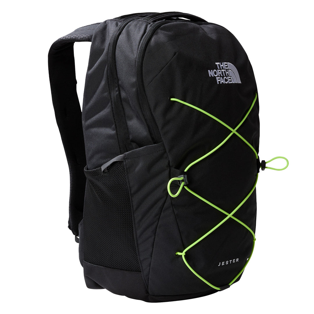 The North Face Jester Backpack #color_tnf-black-heather-led-yellow
