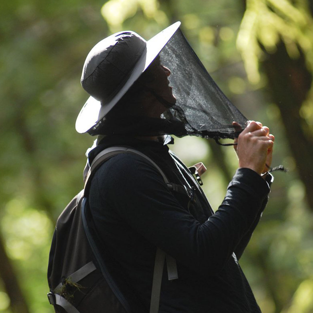 Lifesystems Pop-up Mosquito and Midge Head Net Hat Default Title #- 53 Degrees North 