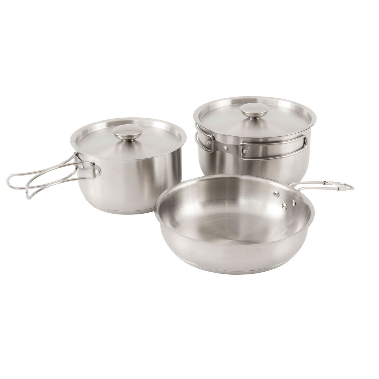 Outwell Supper Set M Saucepans Silver #- 53 Degrees North 