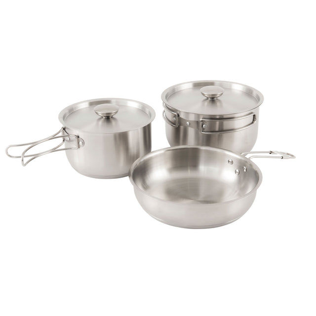 Outwell Supper Set M Saucepans Silver #- 53 Degrees North 
