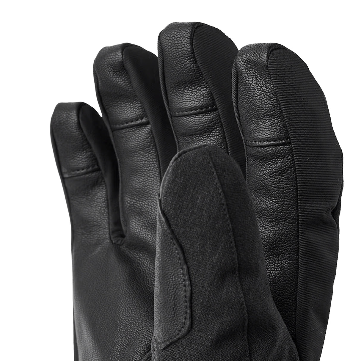 Hestra Powder Gauntlet Ski Gloves Black / Small-Black / Medium-Black / Large-Black / X-Large #- 53 Degrees North 