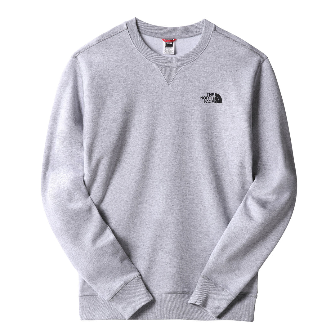 The North Face Men's Simple Dome Crew Top #color_tnf-light-grey-heather