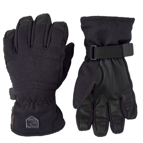 Hestra Kids' Gore-Tex Atlas Jr Gloves Black / Age 4-5-Black / Age 6-7-Black / Age 8-9-Black / Age 10-11-Black / Age 12-13 #- 53 Degrees North 