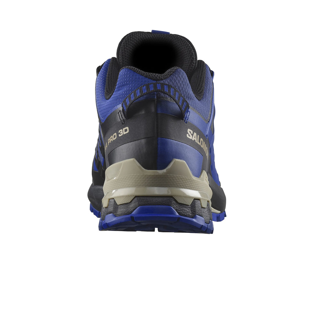 Salomon Men's XA Pro 3D V9 Gore-Tex Trail Running Shoes #color_blue-print-surf-the-web-lapis