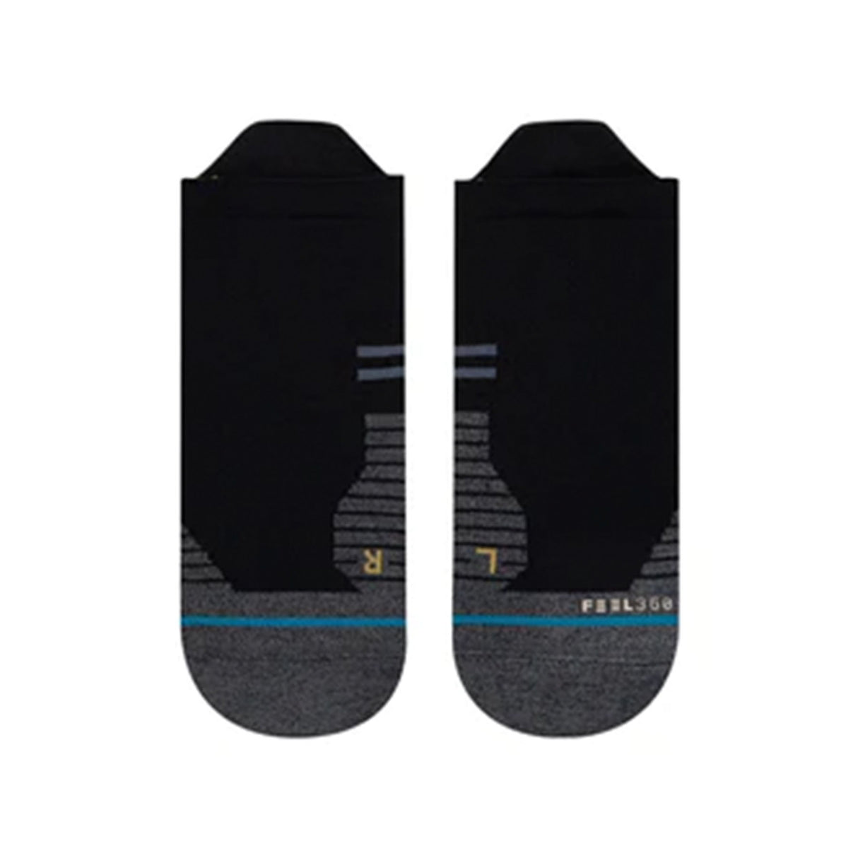 Stance Light Wool Tab Socks Black / Medium-Black / Large #- 53 Degrees North 