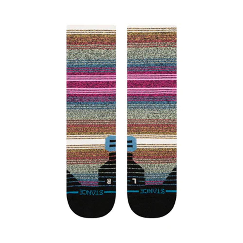 Stance Mid Wool Crew Socks #color_berry