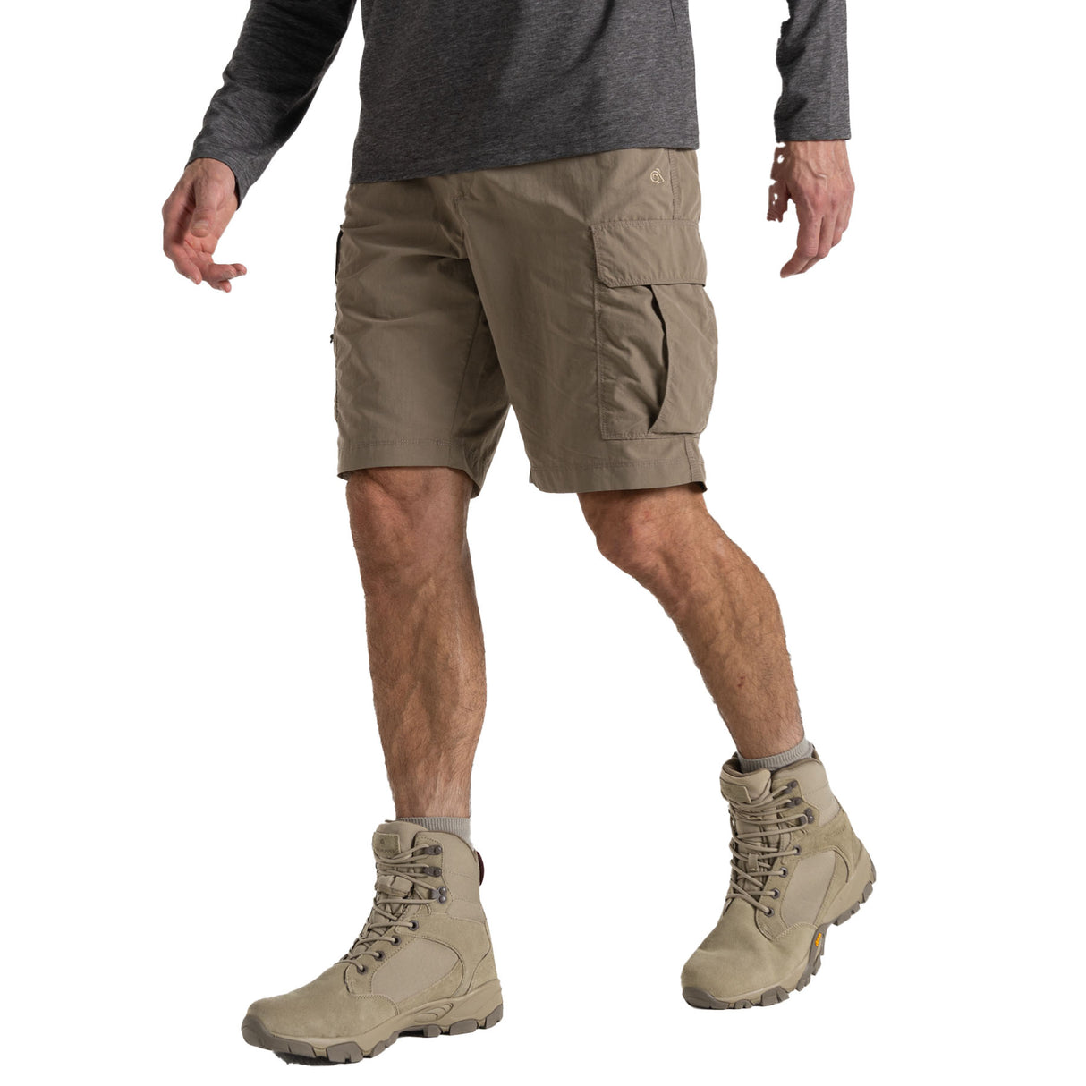 Craghoppers Men's Nosilife Cargo II Shorts Black Pepper / Small-Black Pepper / Medium-Black Pepper / Large-Black Pepper / X-Large-Black Pepper / XX-Large #- 53 Degrees North 