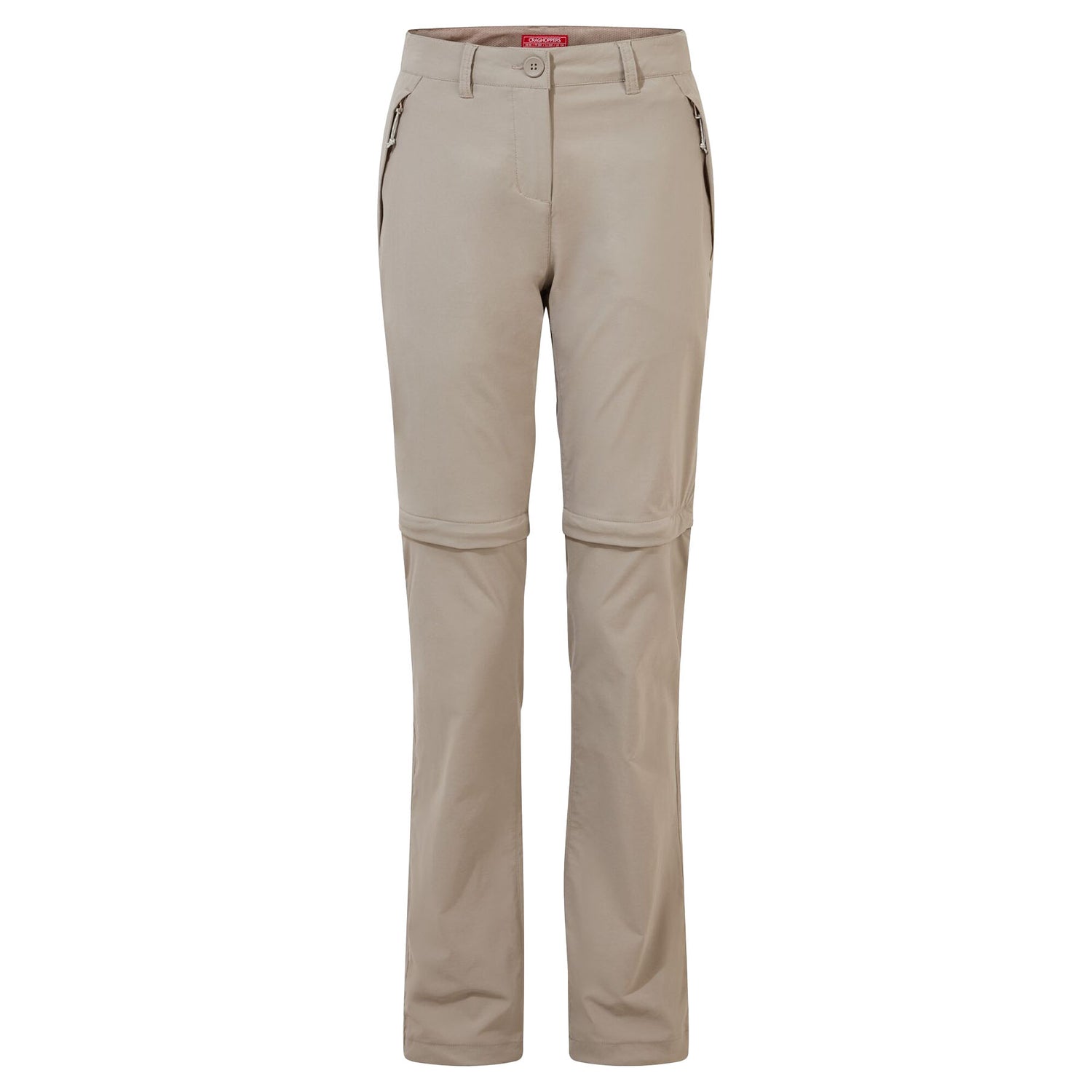 Craghoppers Women's NosiLife Pro II Convertible Pants X-Small / Mushroom-Small / Mushroom-Medium / Mushroom-Large / Mushroom-X-Large / Mushroom #- 53 Degrees North 