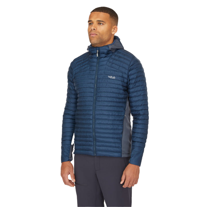 Rab Men's Cirrus Flex 2.0 Hooded Insulated Jacket #color_tempest-blue