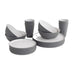 Outwell Gala 4 Person Dinner Set Grey Mist / One Size - 53 Degrees North 