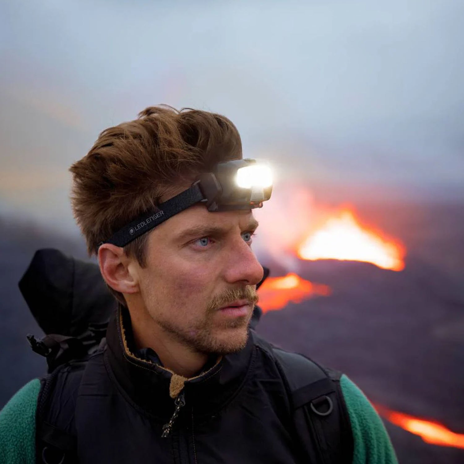 Ledlenser HF8R Core Rechargeable Headtorch Teal-Black #- 53 Degrees North 