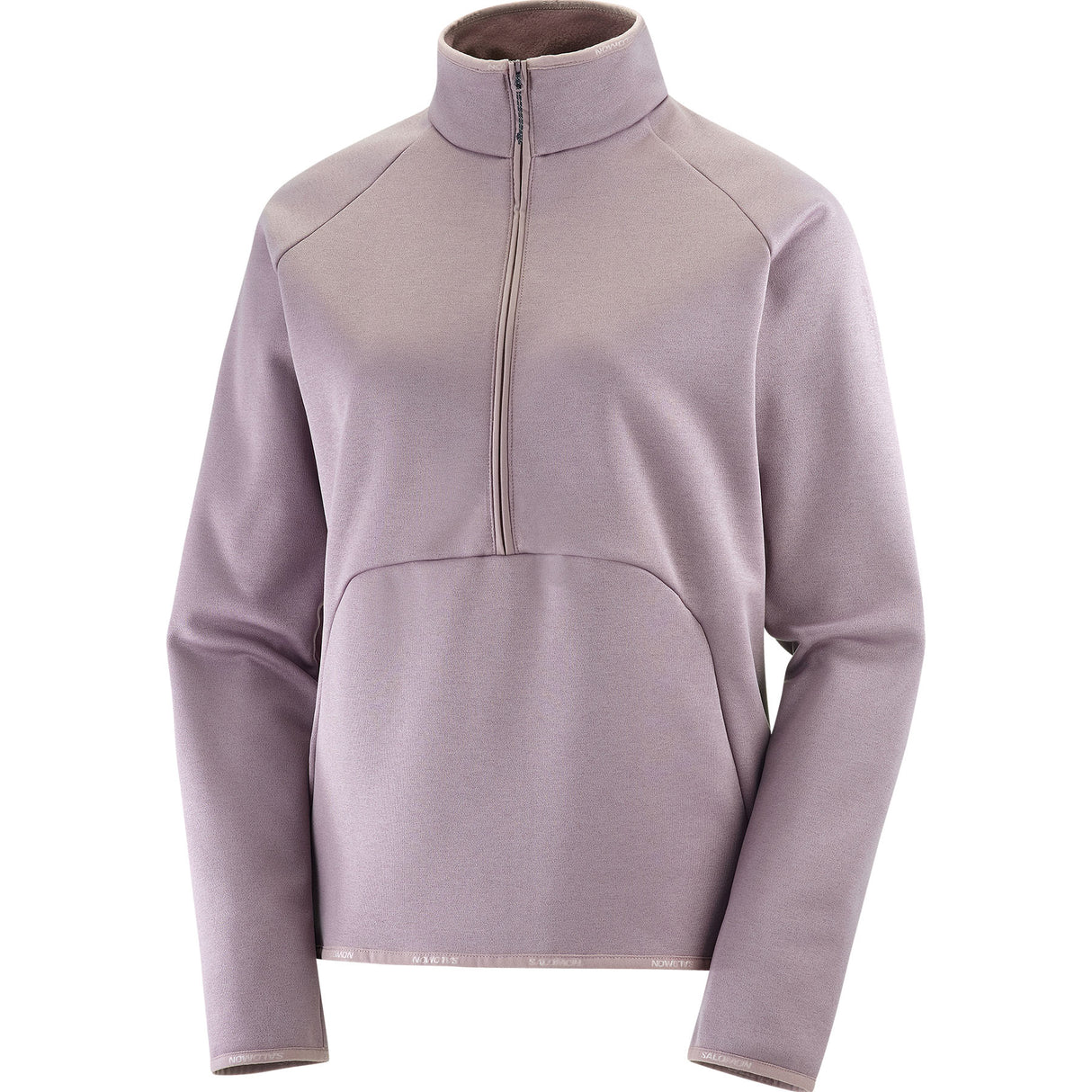 Salomon Women's Essential Warm Half Zip Midlayer Fleece Moonscape / X-Small-Moonscape / Small-Moonscape / Medium-Moonscape / Large-Moonscape / X-Large #- 53 Degrees North 