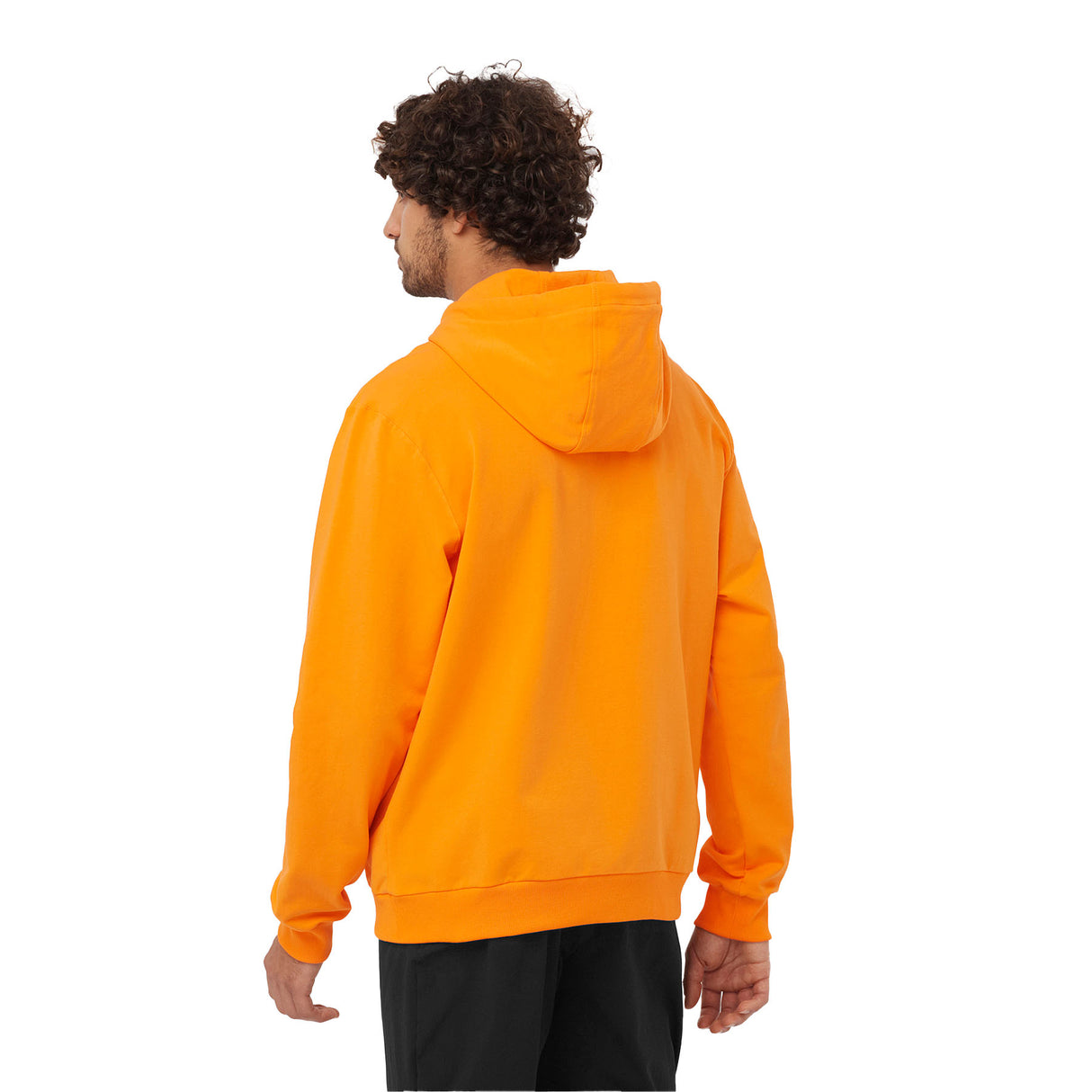 Salomon Men's Salomon Logo Performance Hoody Zinnia / Small-Zinnia / Medium-Zinnia / Large-Zinnia / X-Large-Surf The Web / Small #- 53 Degrees North 