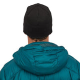 Patagonia Beanie Hat Black-Classic Fitz Roy/Andes Blue-Logo Belwe/Black #- 53 Degrees North 