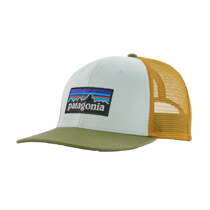 Patagonia P-6 Logo Trucker Hat #color_wispy-green