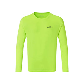Ronhill Men's Core Long Sleeve Tee Fluo Yellow / Small-Fluo Yellow / Medium-Fluo Yellow / Large-Fluo Yellow / X-Large #- 53 Degrees North 