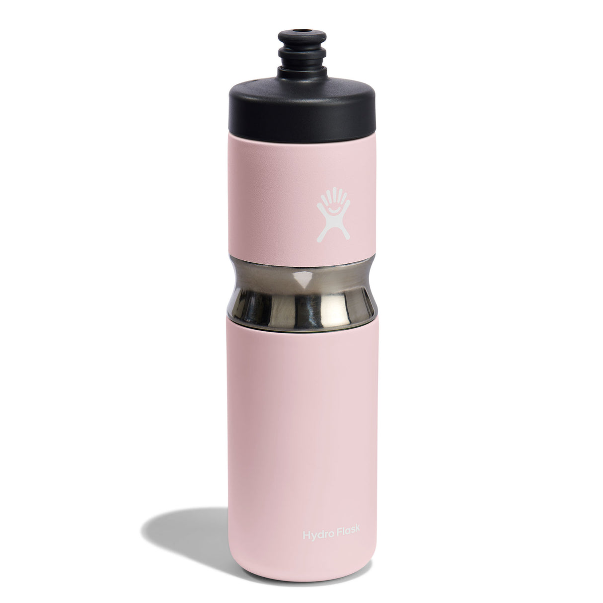 Hydro Flask 20oz (590 ml) Wide Mouth Insulated Sport Bottle Indigo-Black-Goji-Trillium #- 53 Degrees North 