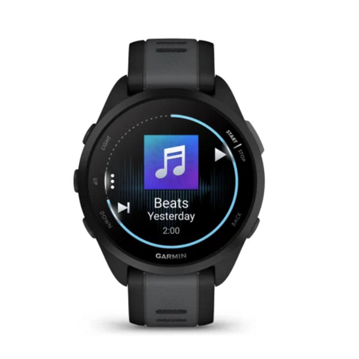 Garmin Forerunner 165 Music Smartwatch Fuchsia & Coral-Turquoise & Aqua-Mist Grey & Whitestone-Black & Slate Grey #- 53 Degrees North 