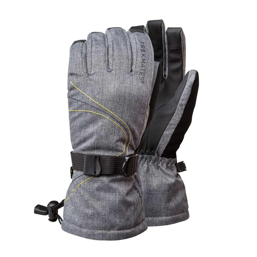 Trekmates Women's Mogul DRY Gloves #color_dark-grey-marl#