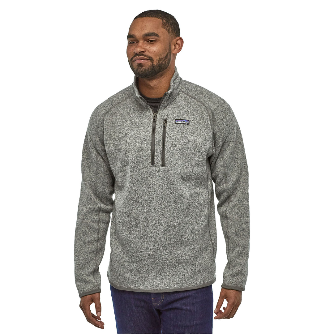 Patagonia Men's Better Sweater 1/4 Zip #color_stonewash