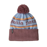 Patagonia Kids' Powder Town Beanie Park Stripe/Endless Blue-Park Stripe/Brisk Purple-Park Stripe/Wispy Green #- 53 Degrees North 
