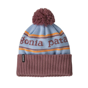 Patagonia Kids' Powder Town Beanie Park Stripe/Endless Blue-Park Stripe/Brisk Purple-Park Stripe/Wispy Green #- 53 Degrees North 