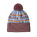 Patagonia Kids' Powder Town Beanie Park Stripe/Endless Blue-Park Stripe/Brisk Purple-Park Stripe/Wispy Green #- 53 Degrees North 
