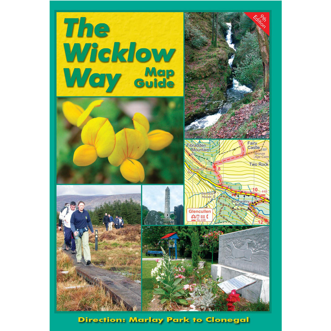 Wicklow Way Marlay Park Dublin to Clonegal Map Guide