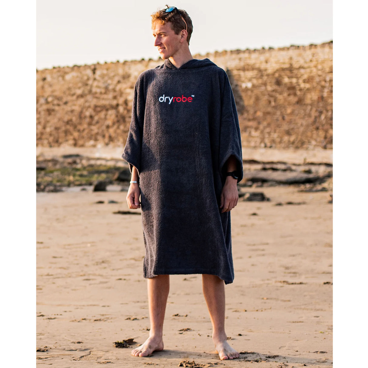 Dryrobe Organic Cotton Towel Robe Navy / Medium-Navy / Large-Pink / Medium #- 53 Degrees North 