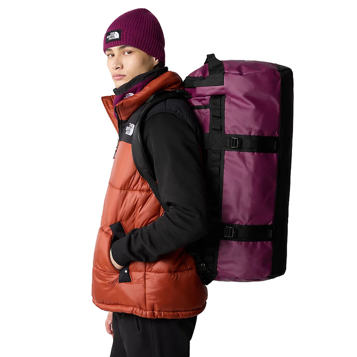 The North Face Base Camp Duffel Bag #color_boysenberry-tnf-black