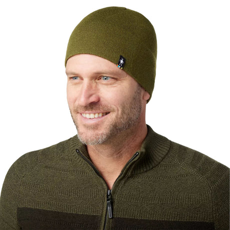 Smartwool The Lid Hat Winter Moss-Charcoal Heather #- 53 Degrees North 