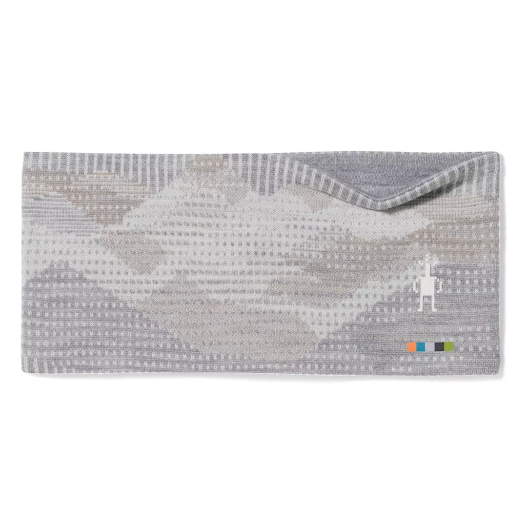 Smartwool Thermal Merino Reversible Headband #color_light-grey-mountain-scape