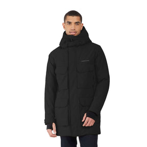 Didriksons Men's Drew Waterproof Insulated Parka Black / Small-Black / Medium-Black / Large-Black / X-Large-Black / XX-Large #- 53 Degrees North 