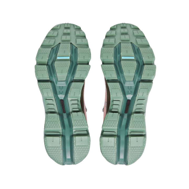 On Running Women's Cloudwander Waterproof Hiking Shoes #color_doe-ivy