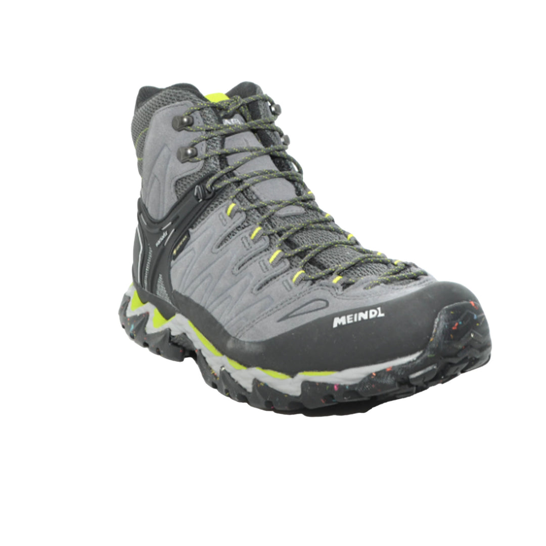 Meindl Men's Light Hike Gore-Tex Hiking Boots #color_anthracite-lime