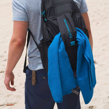Lifeventure MicroFibre Trek Towel Blue / Large-Blue / Extra Large-Blue / Giant #- 53 Degrees North 