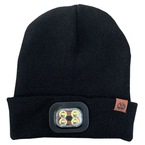 Six Peaks Led Lighted Beanie Hat Black #- 53 Degrees North 