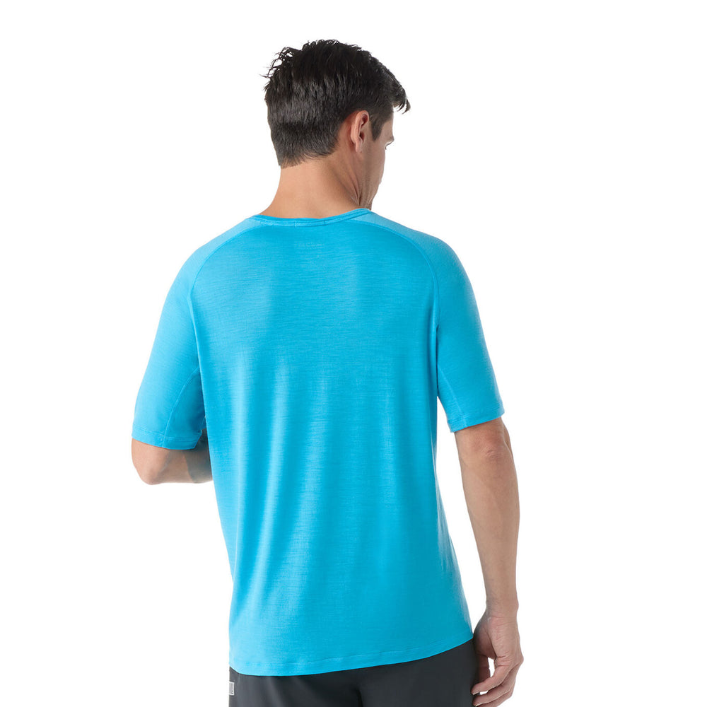Smartwool Men's Active Ultralite Short Sleeve #color_pool-blue