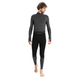 Icebreaker Men's Zoneknit 260 Baselayer Leggings Black/Jet Heather / Small-Black/Jet Heather / Medium-Black/Jet Heather / Large-Black/Jet Heather / X-Large #- 53 Degrees North 