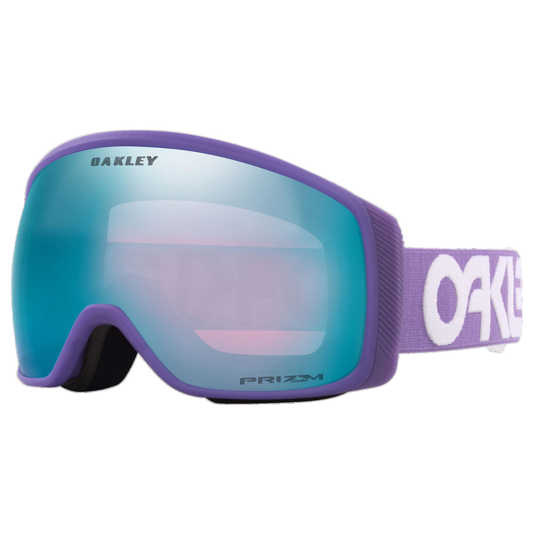 Oakley Flight Tracker M Ski Goggles #color_matte-b1b-lilac-prizm-sapphire-iridium
