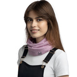 BUFF Merino Lightweight Neckwear Multistripes Tempest-Solid Pansy-Cloud Matewa-Solid Black-Solid Light Grey #- 53 Degrees North 