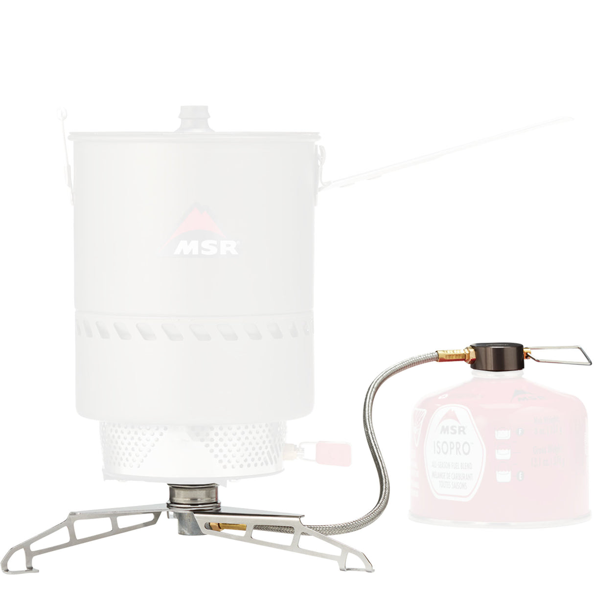 MSR LowDown Remote Stove Adapter Default Title #- 53 Degrees North 