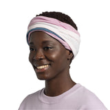 BUFF Merino Move Neckwear Sienna-Denim-Camelia #- 53 Degrees North 