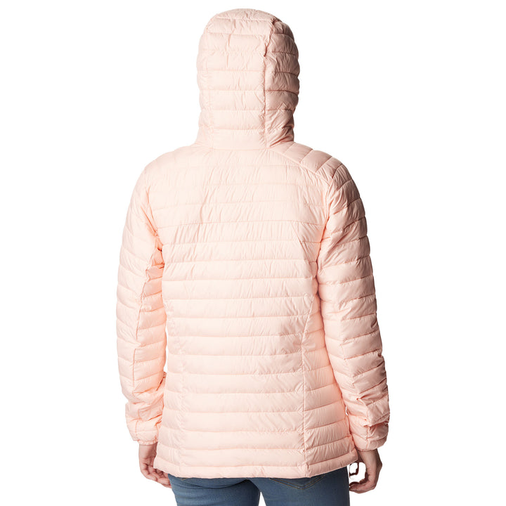 Columbia Womens Silver Falls Hooded Jacket #color_peach-blossom