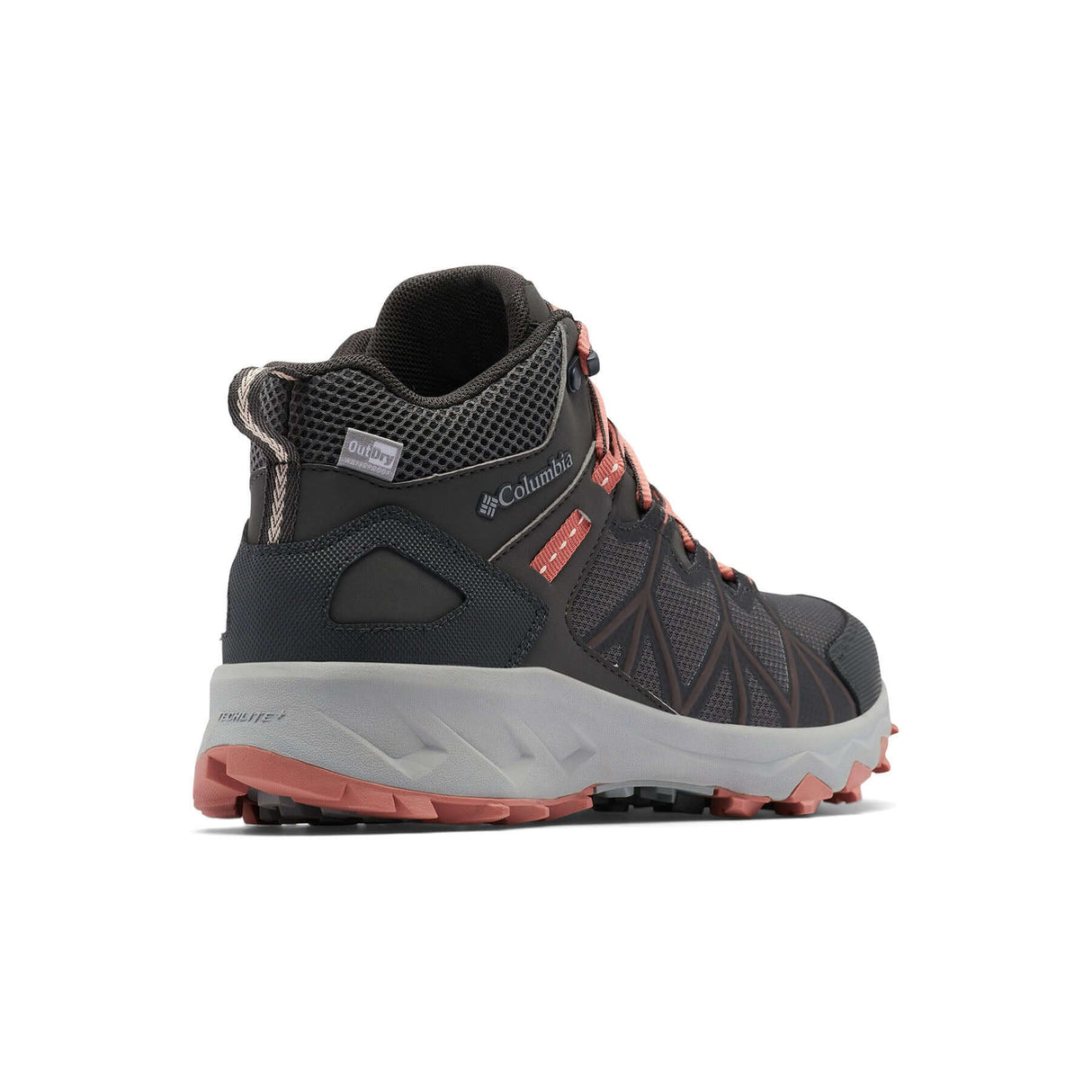 Columbia Women's Peakfreak II Mid OutDry Hiking Boots Dark Grey/Dark Coral / UK 4-Dark Grey/Dark Coral / UK 5-Dark Grey/Dark Coral / UK 5.5-Dark Grey/Dark Coral / UK 6-Dark Grey/Dark Coral / UK 6.5 #- 53 Degrees North 