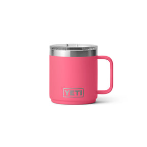 YETI Rambler 10 oz (296 ml) Stackable Mug Cherry Blossom-Black Forest Green-Ultramarine-Big Sky Blue-Tropical Pink #- 53 Degrees North 