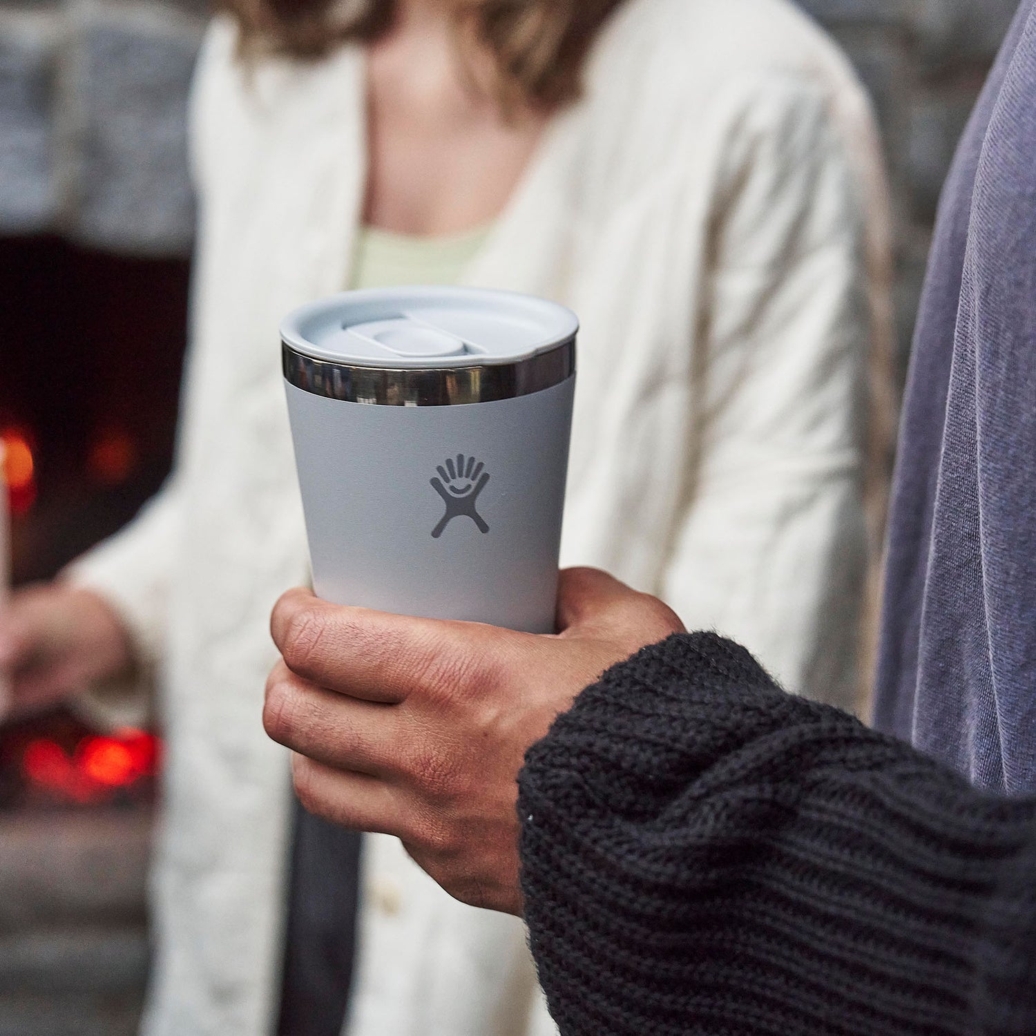 Hydro Flask 16oz All Around Tumbler Press In Lid Tumbler Birch-Trillium #- 53 Degrees North 