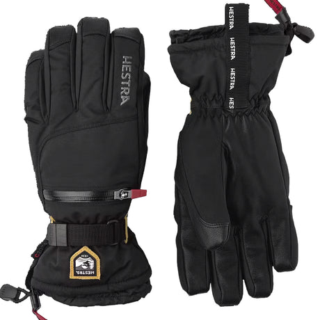 Hestra All Mountain CZone Gloves Black / Small-Black / Medium-Black / Large-Black / X-Large #- 53 Degrees North 